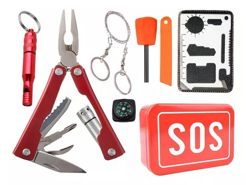 Miniatura 7 de KIT SUPERVIVENCIA SOS CAJA HERRAMIENTAS